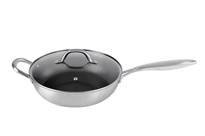 3qt SautePan w/Lid & Hex Lining 3qt SautePan w/Lid & Hex Lining