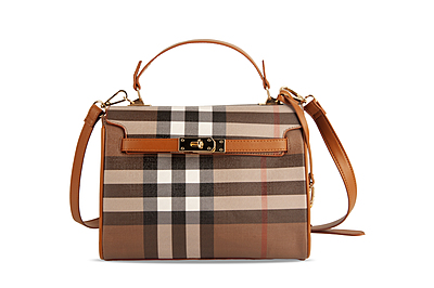 Newberry Hand & Sling Bag - Berry Plaid