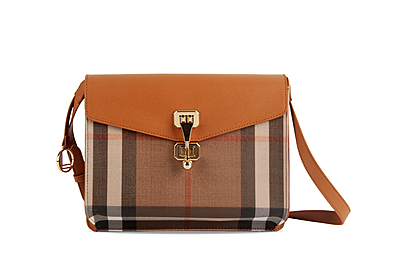 Newberry Shoulder Bag - Berry Plaid