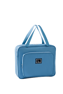 Hanging Toiletry Bag - Blue 1