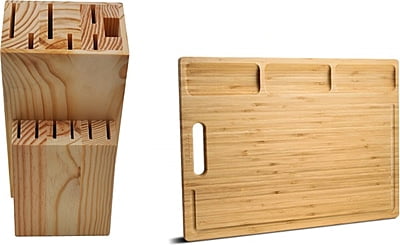 14pc Block Set 4 - Block and Cutting Board