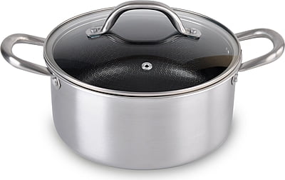 4QT Dutch Oven w/Hex Lining