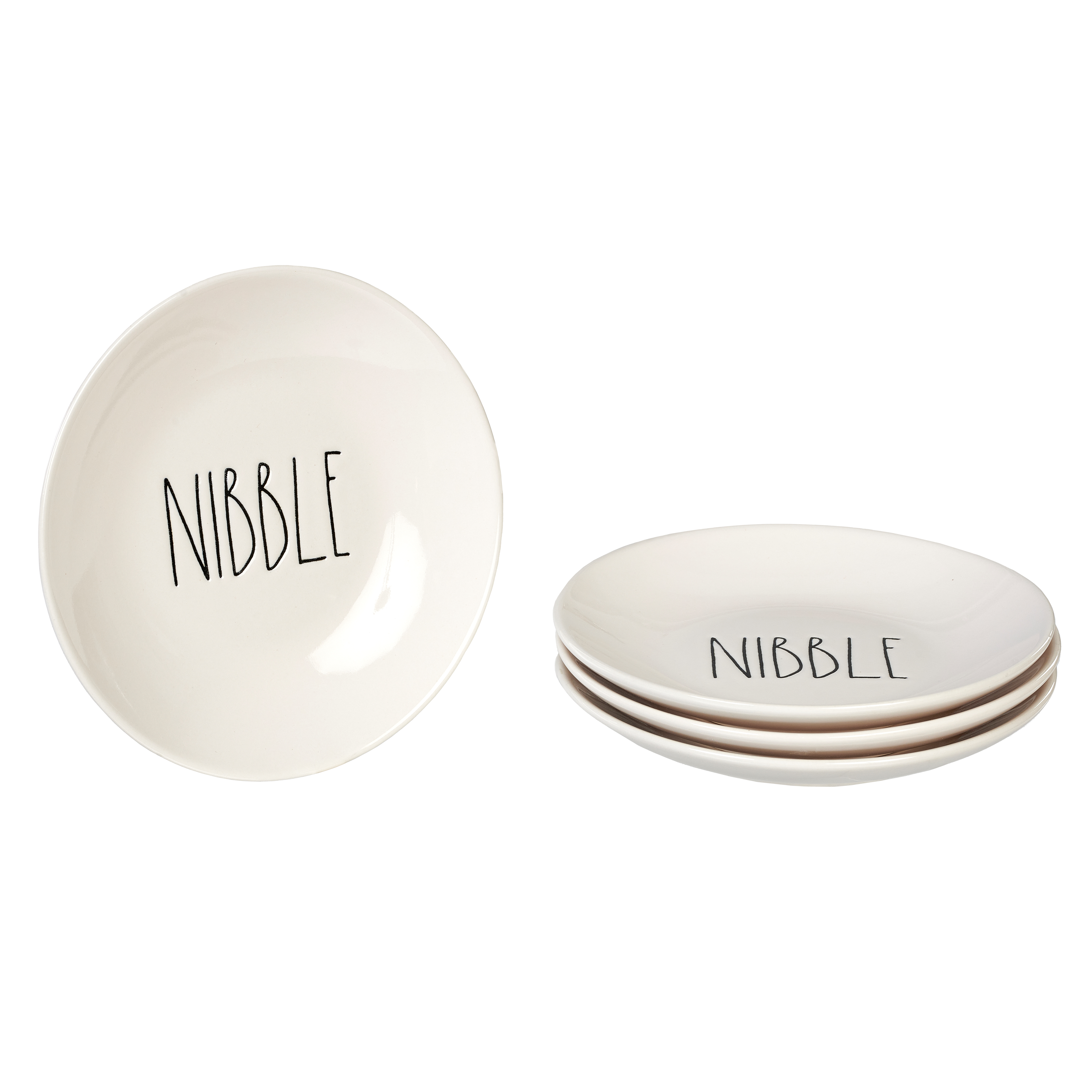 FF Nibble Set of 4 - 6"Plates FF Nibble Set of 4 - 6"Plates