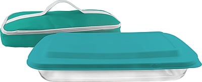 Md Rect Baker w/Carry Bag Teal Md Rect Baker w/Carry Bag Teal