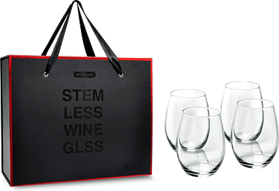 Stemless Wine Glass - Set of 4