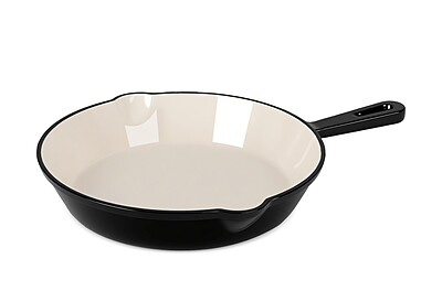 10" Hard Enamel Cast Iron Skillet