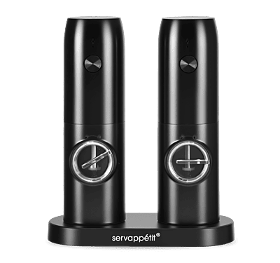 Rechargeable Salt & Pepper Grinder Set