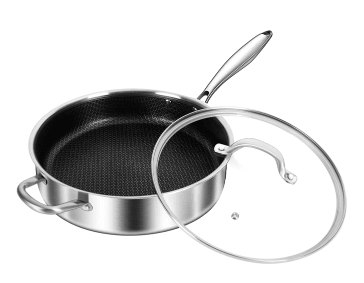 4.5qt Deep Sauté Pan with w/Hex Lining 4.5qt Deep Sauté Pan with w/Hex Lining