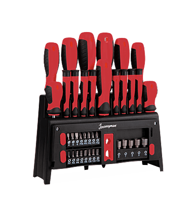39pc Ultimate Screwdriver Set - Red