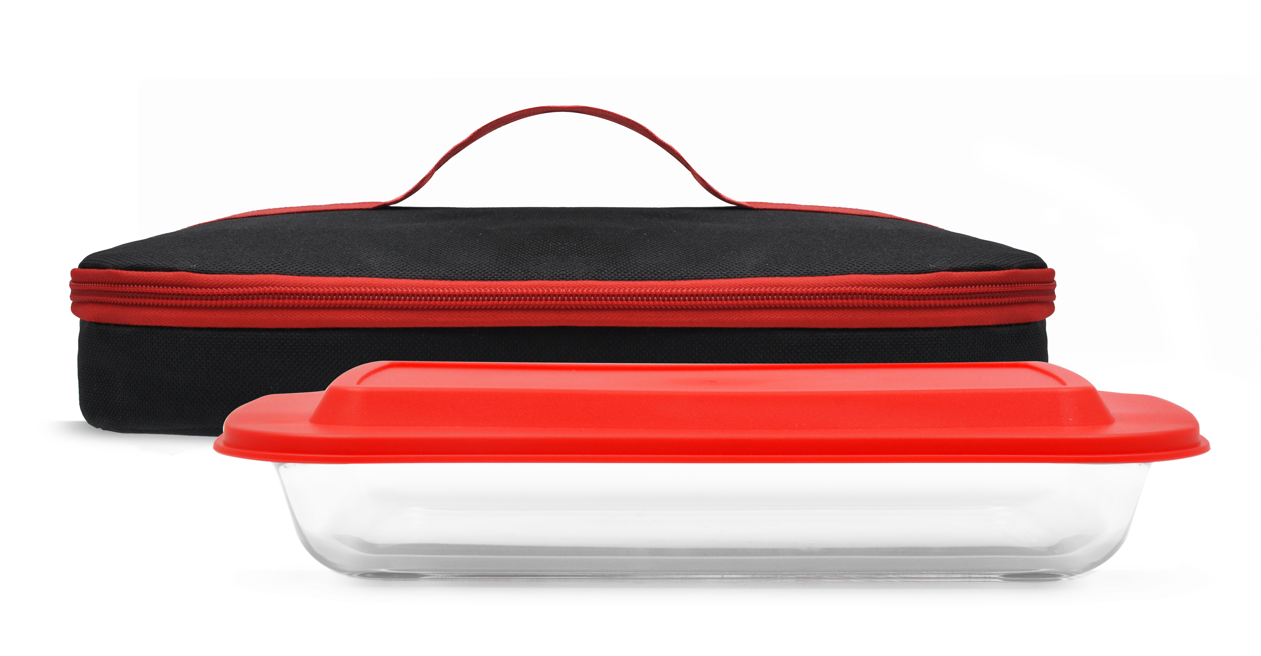 Lg Rect Baker w/Carry Bag Red Lg Rect Baker w/Carry Bag Red